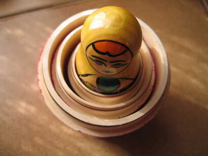 L'interno di una Matrioška 