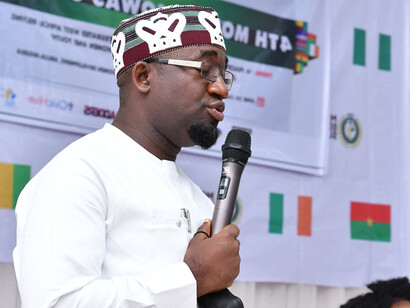 Principe Usman Akanbi Hamzat al Model Ecowas Summit del 2021