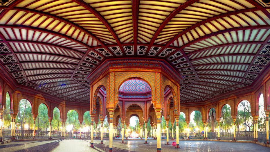 Santa María la Ribera. México D.F. Kiosco morisco