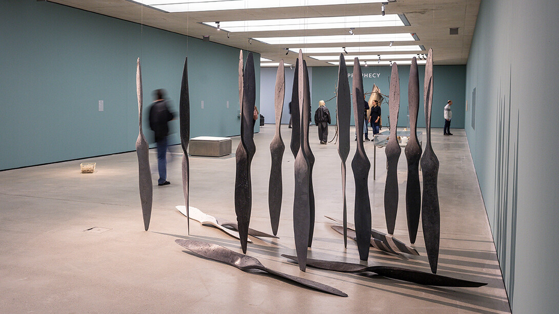 Nika Neelova, Cascade, ausstellungsansicht. Mit freundlicher genehmigung des Museum der Moderne