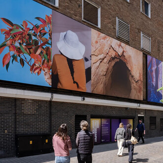 Lisa Barnard, The canary and the hammer, exhibition view. Courtesy of The Photographers' Gallery