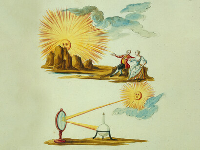 Symbolic alchemical watercolor illustrations