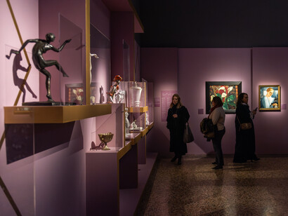 An art deco dialogue between Turin and Milan, exhibition view. Courtesy of Palazzo Madama