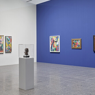 Franz Marc, Die suche nach einer besseren welt, ausstellungsansicht. Mit freundlicher genehmigung der Kunstsammlung Nordrhein-Westfalen