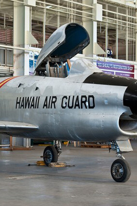 North American Aviation F-86 Sabre. Courtesy of Pearl Harbor Aviation Museum