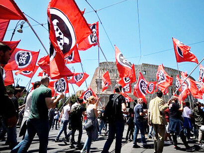 Manifestazione di Casapound