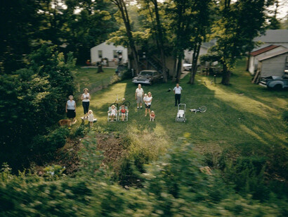 Paul Fusco RFK Funeral Train - 1968. Courtesy of Danziger Gallery