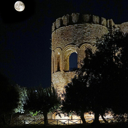 Il parco archeologico di Scolacium, in Calabria, sede di Armonie d'Arte Festival