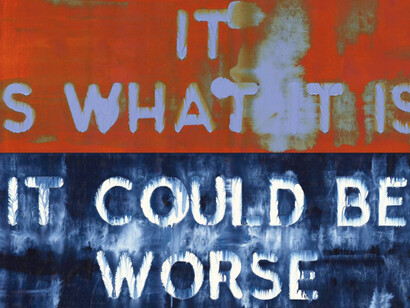 Mel Bochner. Courtesy of Simon Lee Gallery