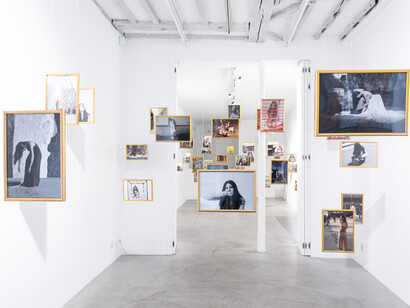 Romina De Novellis, Via Laurentina Km 0, exhibition view. Courtesy of Alberta Pane Gallery