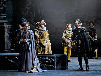 Una scena del Don Carlo