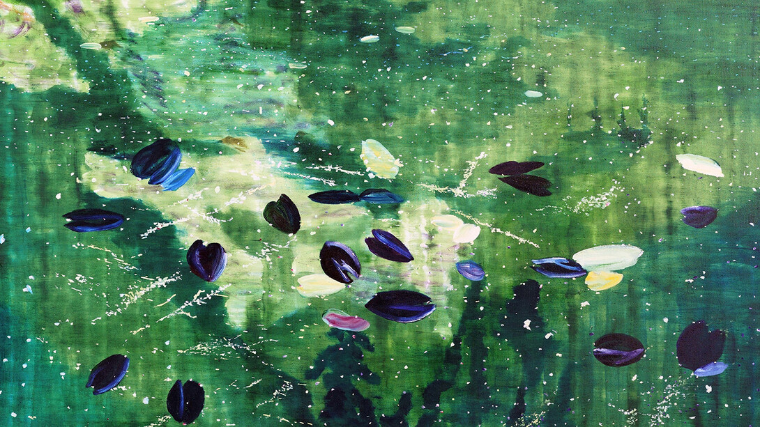 Bin Woo Hyuk, Sanctuary 104, 160 x 190cm. Courtesy of the Artist and Gallery Baton