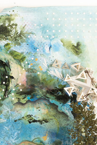 Gregory Euclide, The Extraction of Knowing detail 2, 2019