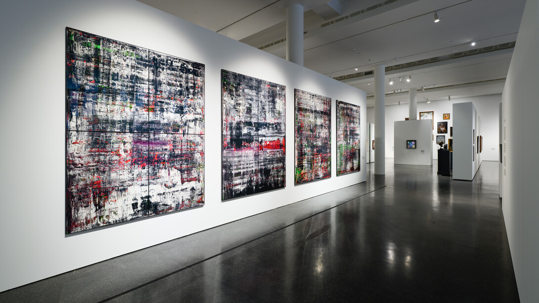 Spiegel im spiegel: encounters between Estonian and German art from Lucas Cranach to Arvo Pärt and Gerhard Richter, exhibition view. Courtesy of Art Museum of Estonia. Photo by Stanislav Stepaško