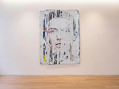 Vhils, Interval, exhibition view. Courtesy of Danysz Gallery