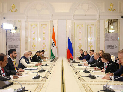 Reunión de los BRICS, Rusia, 2024. Sus integrantes representan más del 40% del PIB mundial y el 55% de la población del planeta, y avanzan en su ambición de ofrecer una alternativa al orden internacional liderado por Occidente