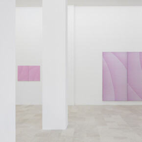 Irma Blank. Life Line, Exhibition view. Courtesy of P420