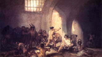 «Casa de locos», Francisco de Goya