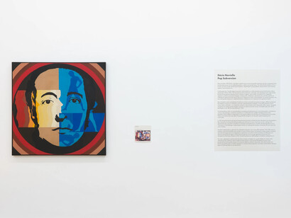 Décio Noviello, Pop subversion, exhibition view. Courtesy of The Mayor Gallery