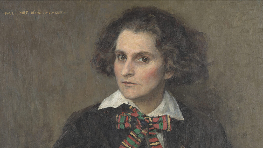 Paul-Emile Bécat, Sylvia Beach, 1921. Courtesy of Georgia Museum of Art