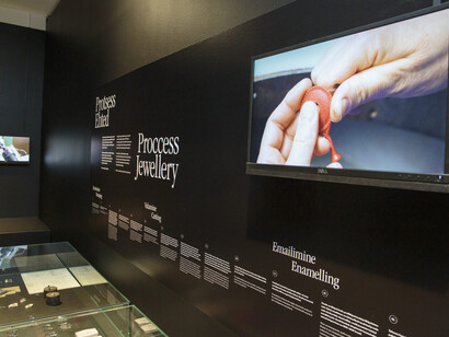 Local beauty. The Tallinn Jewellery Factory, exhibition view. Courtesy of Tartu Art Museum