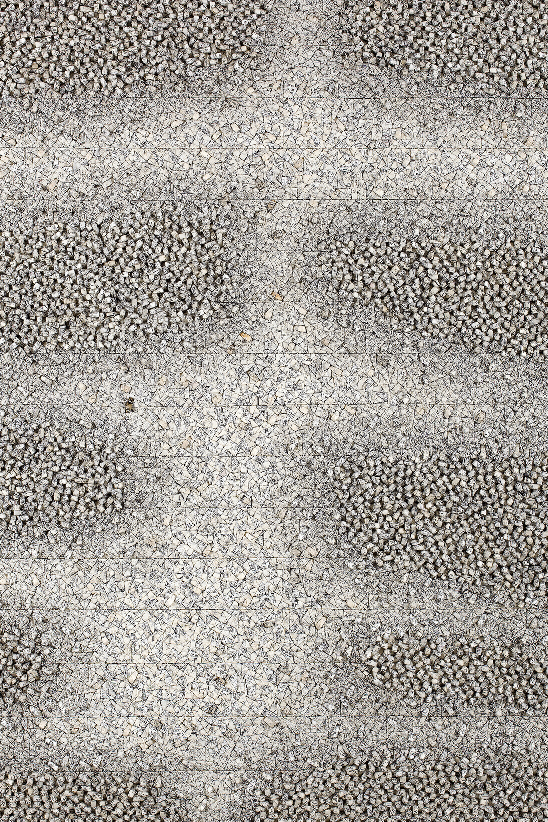 Chun Kwang Young, Aggregation 15-OC062, 2015, Mixed media with Korean mulberry paper,
163 x 131 cm (64 1/8 x 51 5/8 in.)