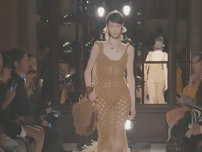 Balmain Spring Summer 2026 runway show by Olivier Rousteing, presented as a continuum of emotion