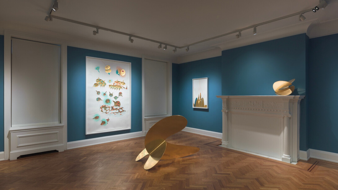 Jorinde Voigt, The Match, exhibition view. Courtesy of the David Nolan Gallery