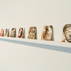 Eric Stotik. Set, Exhibition view. Courtesy of Russo Lee Gallery 