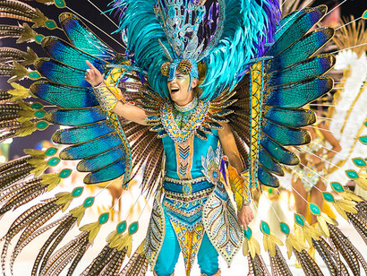 His radiant smile and a flowing costume turns every dance move into a celebration of colour and culture, captivating everyone in his path