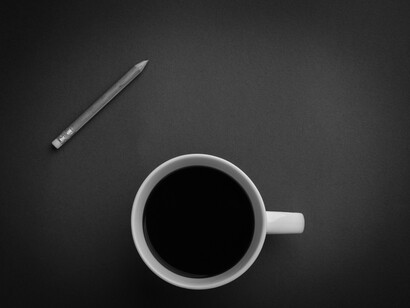 Un buongiorno in bianco  e nero