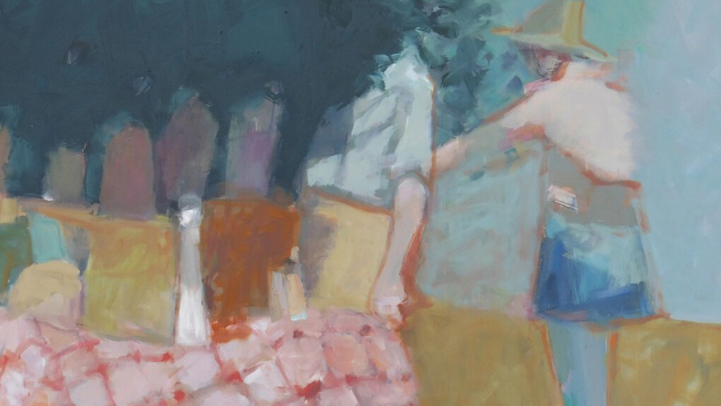 Where the Picnic Was. Courtesy of Purdy Hicks Gallery