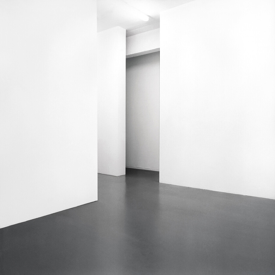Candida Höfer, Julia Stoschek Collection Düsseldorf IV 2008, C-print, paper: 33 1/2 x 33 1/4 inches (85 x 84.5 cm), framed: 34 5/8 x 34 7/16 inches (88 x 87.5 cm), edition of 6 with 3 APs. © Candida Höfer, Köln / VG Bild-Kunst, Bonn. Courtesy: Sean Kelly, New York
