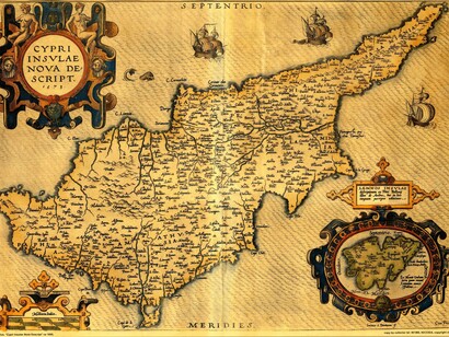 Antigo mapa