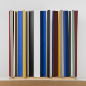 Teodoro Carvalho Dias. No title. 2015. Oil on wood. 96 x 96 x 16 cm