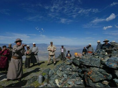 The president of Mongolia has a full agenda of events