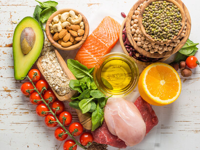 Omega 3 is found in fish, nuts and seeds and plant oils