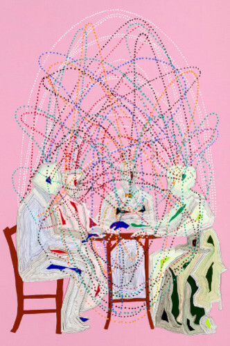 Anna Fidler, Séance, 2024. Courtesy of Johansson Projects Gallery