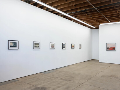 Herald Nix, Untitled landscape, exhibition view. Courtesy of Wilding Cran Gallery 