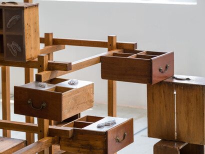 Take turns, exhibition view. Courtesy of Para Site 