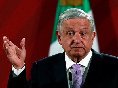 Mexico's President Andres Manuel Lopez Obrador (AMLO)