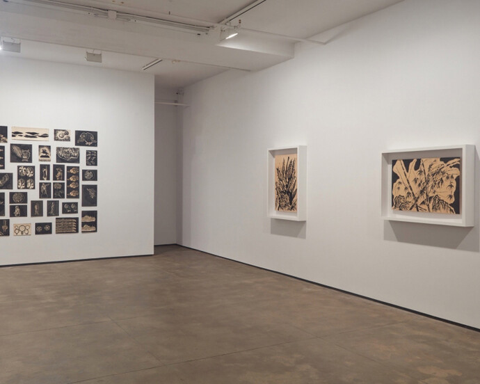 Sun Xun, Exhibition view. Courtesy of Sean Kelly