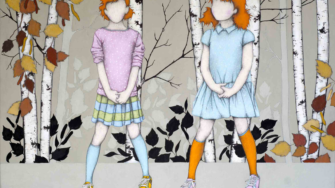 RvB Arts_FANTINI_Prendimi con te_tecnica mista su tela_70 x 100 cm