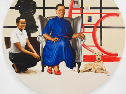 Meleko Mokgosi. Courtesy of Pérez Art Museum