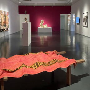 Various artists, Disobedient bodies, exhibition view. Courtesy of Sundaram Tagore Gallery