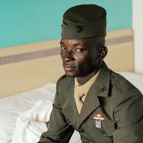 Susan Worsham, Marine, Hotel near airport, Richmond, VA, Archival Pigment Print, 2009, Gift of the Artist