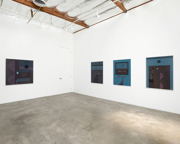 Sean Gannon, Exhibition view. Courtesy of Luis De Jesus Los Angeles