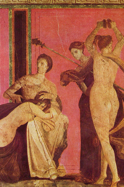 Affresco nella Villa dei Misteri, Pompei