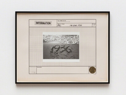 &Information. Courtesy of Hales Gallery