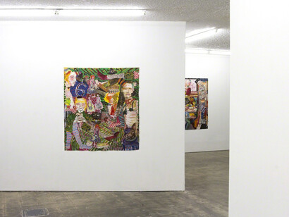 Hannah Plotke. Motel Ukiah, Exhibition view. Courtesy of Sade